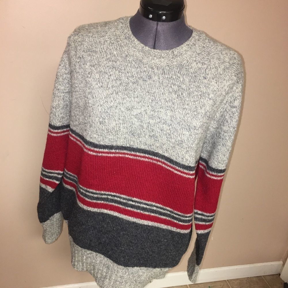 Shetland 💯 wool sweater Edinburgh woolen mill